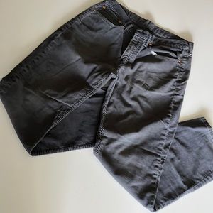 Levi’s Grey Corduroy Pants Size 34x34